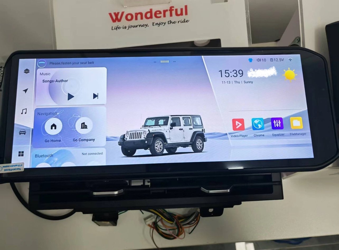 Large-Screen Android Multimedia Stereo – Jeep Wrangler JL / Gladiator JT - Image 4