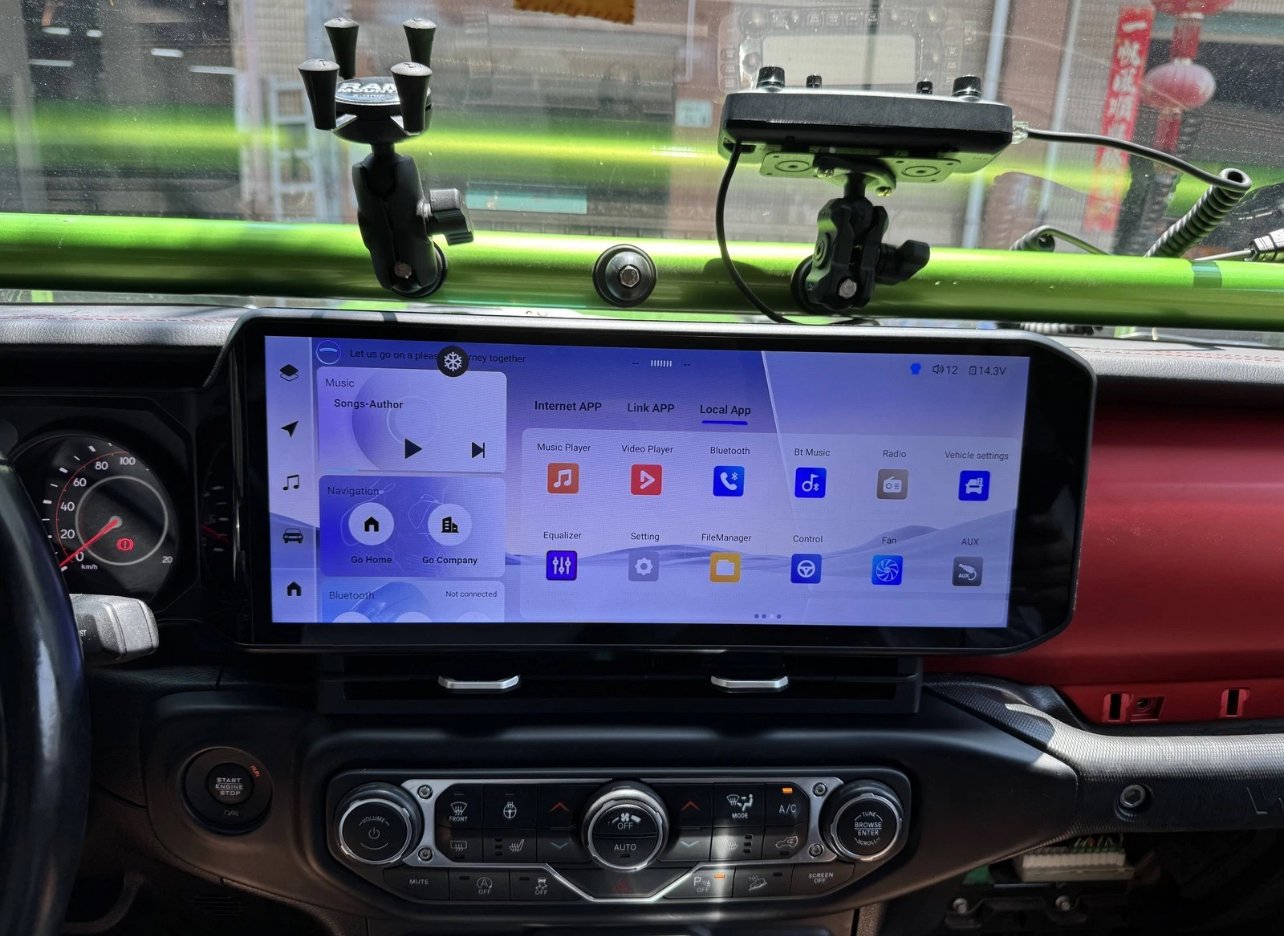 Large-Screen Android Multimedia Stereo – Jeep Wrangler JL / Gladiator JT - Image 5