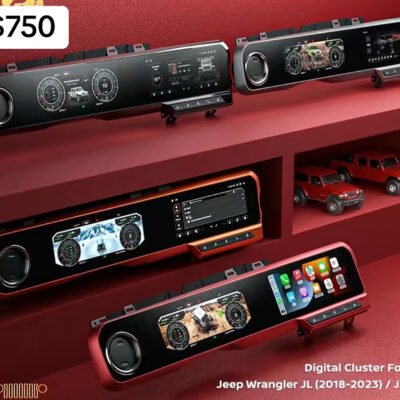 Digital Dashboard & Instrument Cluster – Jeep Wrangler JL / Gladiator JT