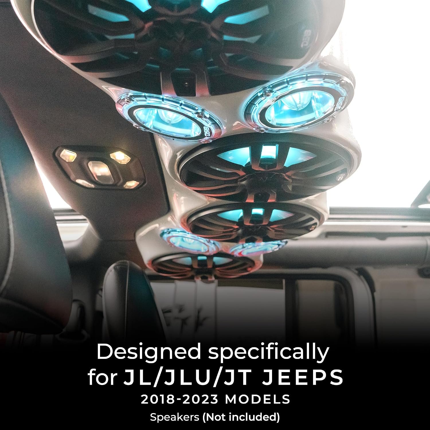 DS18 Loaded Overhead Sound Bar – Jeep Wrangler JL / Gladiator JT - Image 2