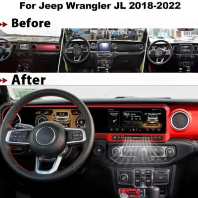 Jeep Wrangler JL / Gladiator Dual-Screen Radio Upgrade