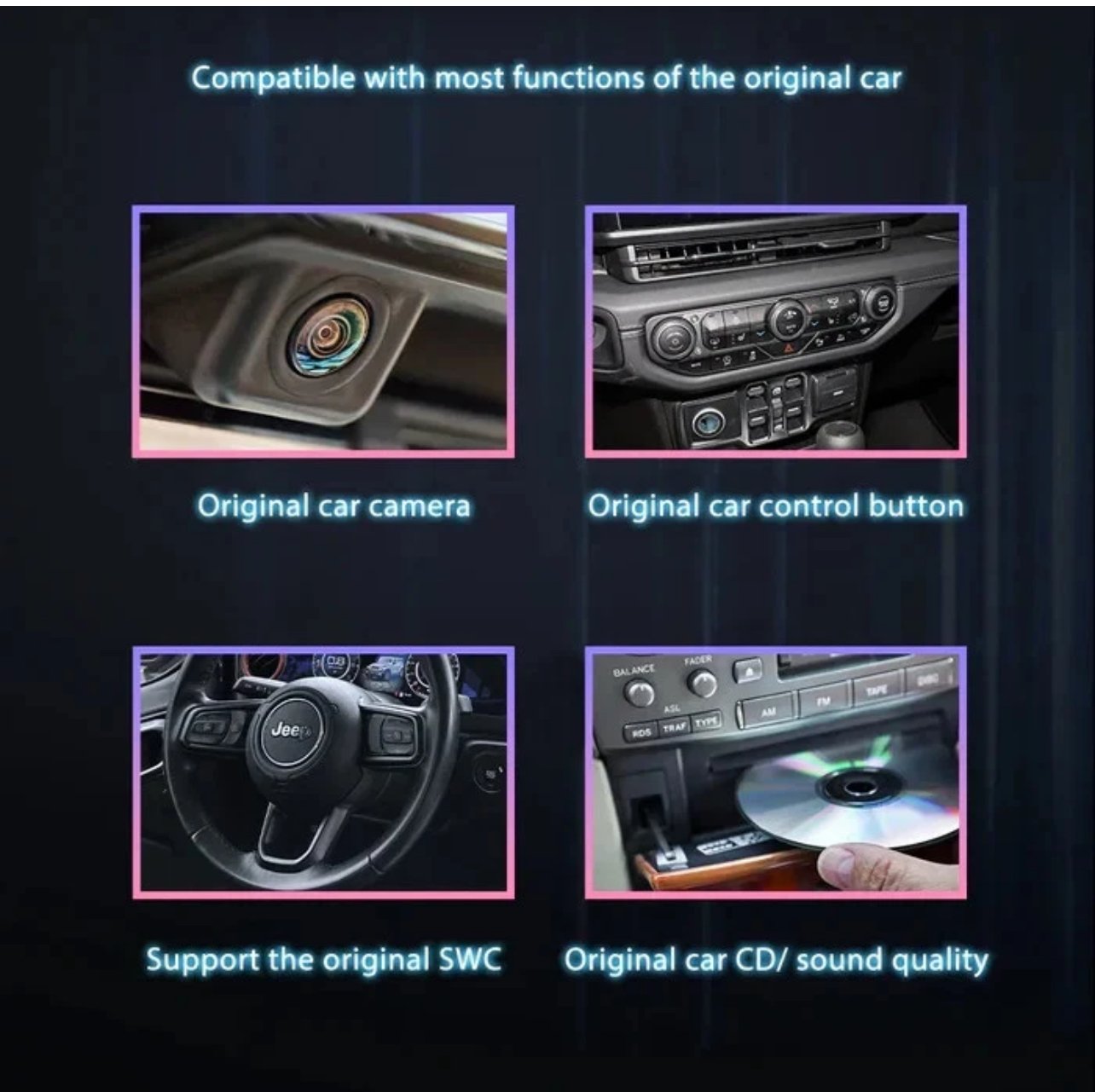 Jeep Wrangler JL / Gladiator Dual-Screen Radio Upgrade - Image 9