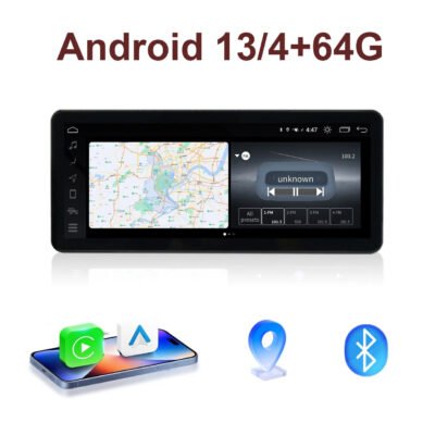 12.3” Android Touchscreen Stereo – Jeep Wrangler 2011–2017