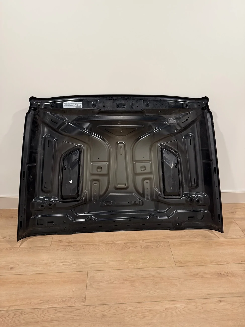 OEM 2022 Jeep Wrangler Rubicon Hood – Gloss Black - Image 4