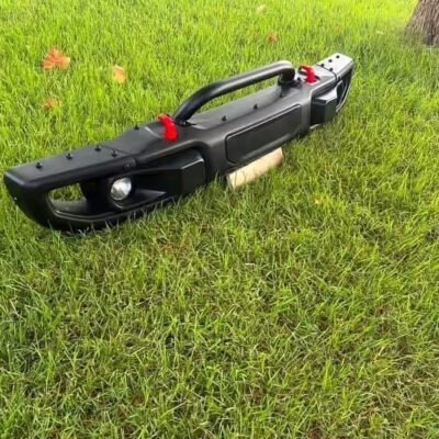 Jeep Wrangler Rubicon Factory 3-Piece Steel Bumper